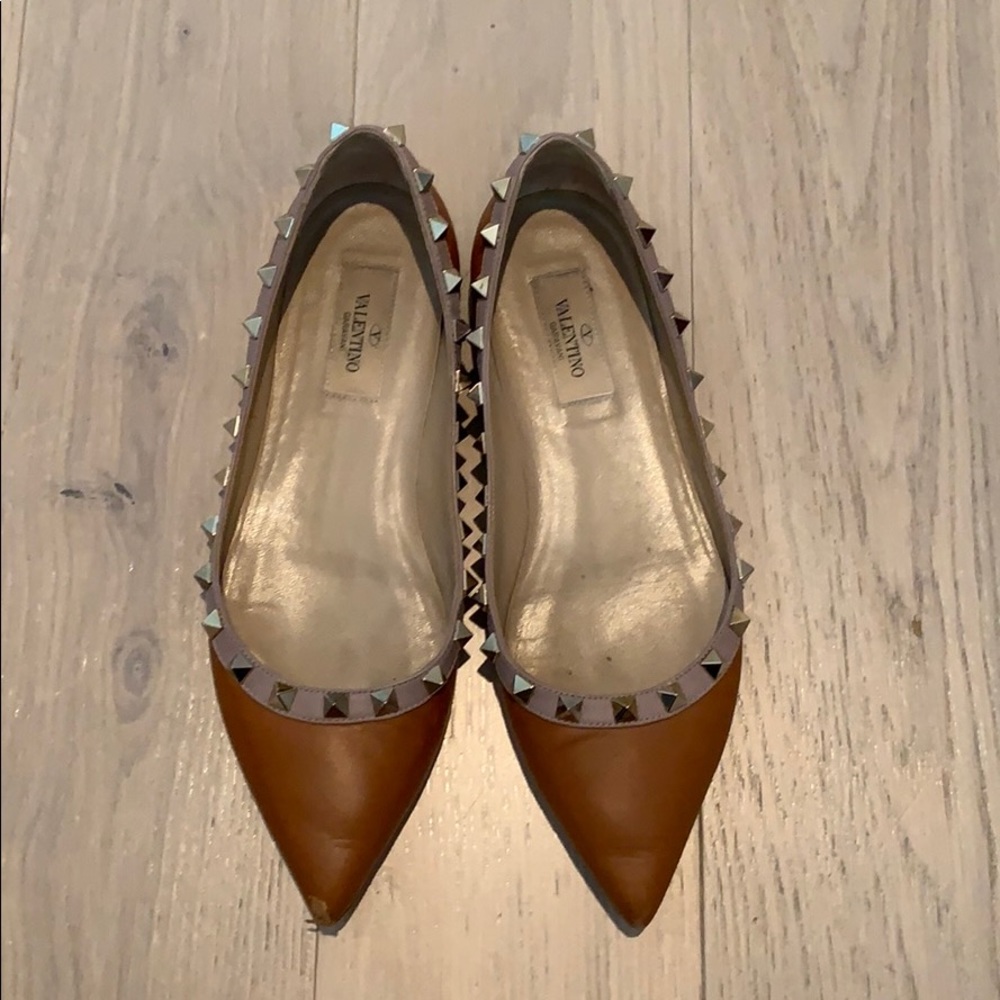 Valentino studded flats